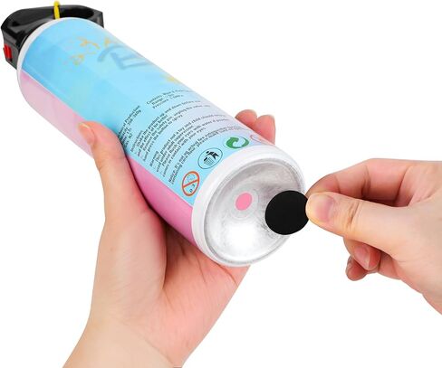 Gender Reveal Fire Extinguisher Color Blasters: 2 Pcs Blue Blaster Only for Baby Boy with Pink Smoke, Confetti Power Cannon for Gender Reveal Party in Saudi Arabia