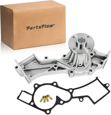 مضخة مياه محرك Partsflow AW9338 مع حشية متوافقة مع 1996-2004 Nissan Frontier 4WD 2WD Infiniti QX4 3.3L 150-1610/131-2234 in Saudi Arabia