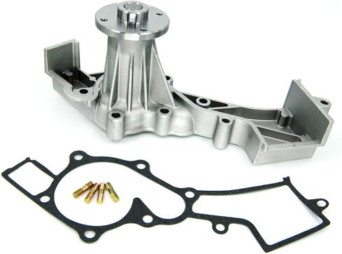 مضخة مياه محرك Partsflow AW9338 مع حشية متوافقة مع 1996-2004 Nissan Frontier 4WD 2WD Infiniti QX4 3.3L 150-1610/131-2234 in Saudi Arabia