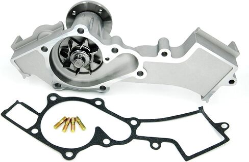 مضخة مياه محرك Partsflow AW9338 مع حشية متوافقة مع 1996-2004 Nissan Frontier 4WD 2WD Infiniti QX4 3.3L 150-1610/131-2234 in Saudi Arabia
