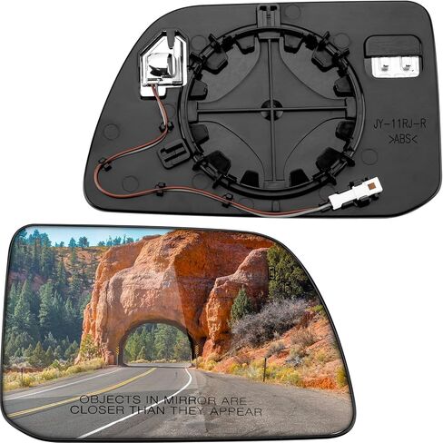 Passenger Side Mirror Replacement for Ford Edge 2011 2012 2013 2014 - Right Side Mirror Glass, Rear View Mirrors Glass with Power Heated & Blind Spot in Saudi Arabia