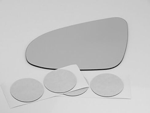 Fits 12-19 Prius C Left Driver Mirror (Glass Lens Only) w/Adhesive in Kuwait