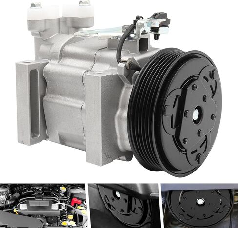Air Conditioner AC A/C Compressor Fit for Subaru Forester 2.5L 2011 2012 2013 CO29104C, 158485, 73111SC020 with Clutch ﻿ in Saudi Arabia