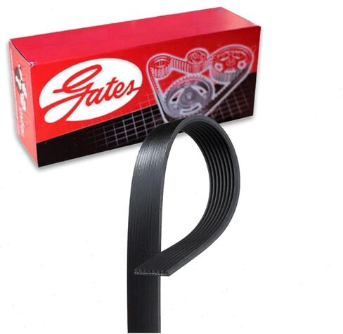 Gates Micro-V Serpentine Belt compatible with Ford F-250 Super Duty 6.7L V8 2017-2019 in Saudi Arabia