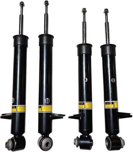 2PCS Front Or Rear Without ADS Shock Absorbers Kit Compatible For X5 X6 E70 E71 E72 2006-2012 31316781918 33526781921 33526781922(Rear SHORT) in Kuwait