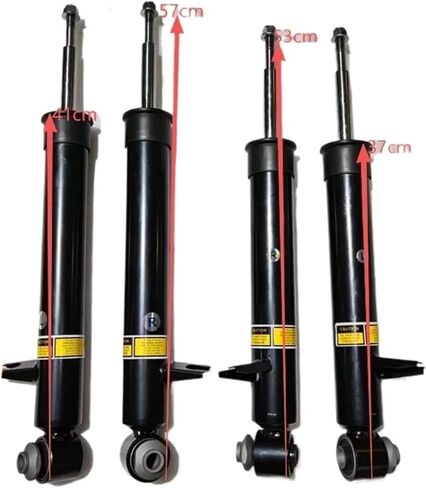 2PCS Front Or Rear Without ADS Shock Absorbers Kit Compatible For X5 X6 E70 E71 E72 2006-2012 31316781918 33526781921 33526781922(Rear SHORT) in Kuwait