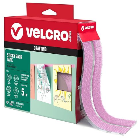 نقاط ماركة VELCRO بمادة لاصقة | 140 مجموعة، 5 ألوان | الأحمر والأزرق والوردي والأخضر والأسود | يجب أن يمتلك المعلم للفصل الدراسي | مثالية للفنون والحرف اليدوية وتنظيم المكاتب | دوائر خلفية لاصقة مقاس 5/8 بوصة in Saudi Arabia