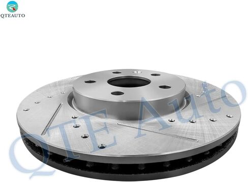 PM Auto Set of 4 Front 321mm-Rear 315mm Drilled Slotted Brake Disc Rotors Replacement For 2014-2020 Chevrolet Impala in Saudi Arabia