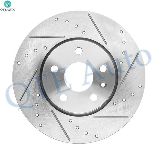 PM Auto Set of 4 Front 321mm-Rear 315mm Drilled Slotted Brake Disc Rotors Replacement For 2014-2020 Chevrolet Impala in Saudi Arabia