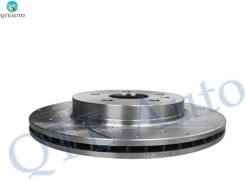 PM Auto Set of 4 Front 321mm-Rear 315mm Drilled Slotted Brake Disc Rotors Replacement For 2014-2020 Chevrolet Impala in Saudi Arabia