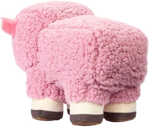 Minecraft Basic Plush Pink Sheep, 8-inch Collectible Soft Doll Inspired by The Movie Inspired by The Video Game in Saudi Arabia