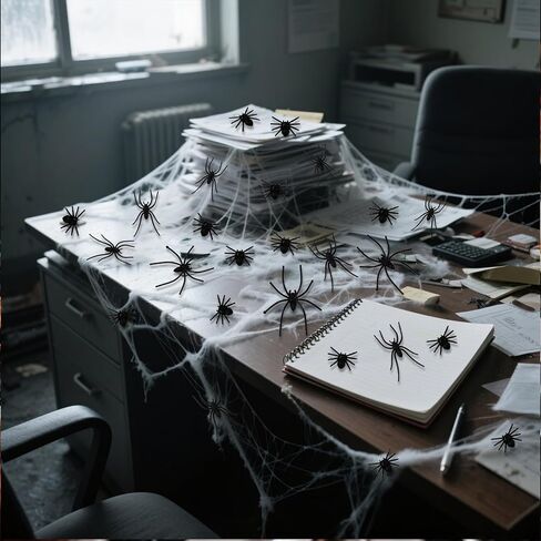 120 قطعة من العناكب البلاستيكية، 3 أحجام من العناكب المزيفة، عنكبوت واقعي أسود، ألعاب عنكبوت وهمية صغيرة، دعائم مزحة للهالوين للمنزل، لوازم تزيين حفلات الهالوين الداخلية in Kuwait