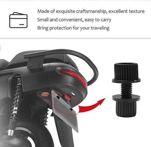 16PCS Nylon License Plate Cover Screws, Motorcycle License Plates Screws Frame Holder Bolts & Nuts, Plastic Nylon License Plate Frame Cover Fasteners Kit for Bike Motorcycle (Black) in Saudi Arabia