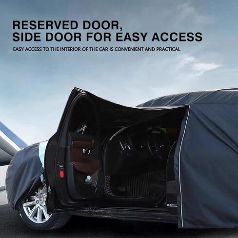 Car Cover Waterproof for Lexus CT 200h (2011-2022), Outdoor Car Covers Waterproof Breathable Large Car Cover with Zipper, Custom Full Car Cover Dustproof Scratchproof Sun-Resistant (Color : Silver, in Saudi Arabia