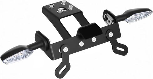 Ninja ZX6R Fender Eliminator Kit - Tail Tidy Compatible with Ninja ZX6R 2009-2018 & Ninja ZX10R 2008-2010 - License Plate Mount with Turn Signals Rear (Clear) in Saudi Arabia