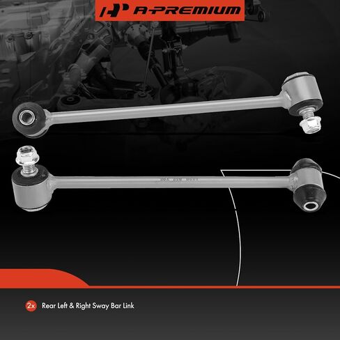 A-Premium 2 x Rear Sway Bar Links Stabilizer Bar Links, Compatible with Mercedes-Benz C250, C300, C350 C63 AMG, E250, E300, E350, E400, E550, E63 AMG (S), GLK250, GLK350, CLS400, CLS550, CLS63 AMG (S) in Saudi Arabia