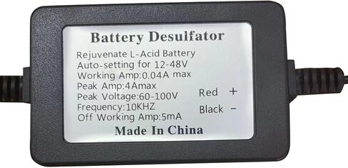 Battery Desulfator, Automatic Pulse Lead-Acid Battery Reconditioner for Life Extension and Repair (PL04C-400AH Blue) in Saudi Arabia