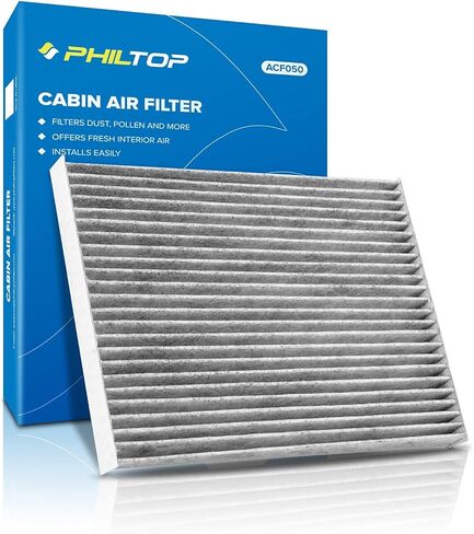 فلتر هواء كابينة PHILTOP، بديل لـ CF10559 SX4 2007-2013، فلتر كابينة ممتاز مع فلتر كربون منشط in Saudi Arabia