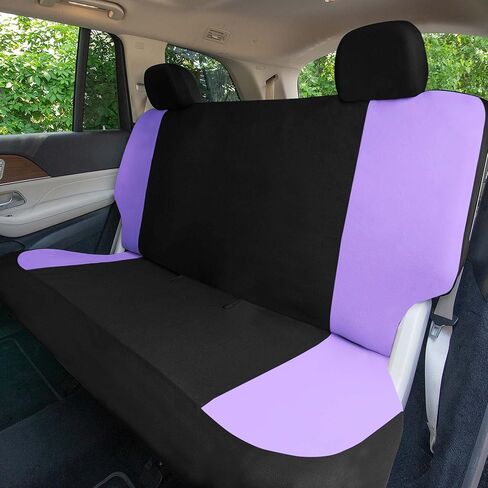 Universal Fit Car Seat Cover Full Set Automotive Seat Covers, Purple Chevron Flat Cloth Covers,Seat Protector for Cars, Trucks,SUVs and Vans,Washable Seat Cover in Saudi Arabia