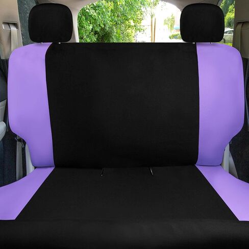 Universal Fit Car Seat Cover Full Set Automotive Seat Covers, Purple Chevron Flat Cloth Covers,Seat Protector for Cars, Trucks,SUVs and Vans,Washable Seat Cover in Saudi Arabia