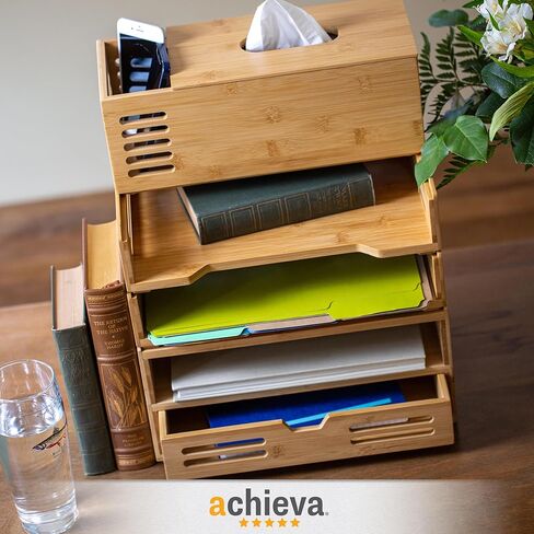 Achieva Bamboo Rotary Organizer (71007) in Saudi Arabia