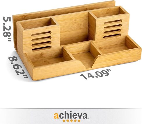 Achieva Bamboo Rotary Organizer (71007) in Saudi Arabia