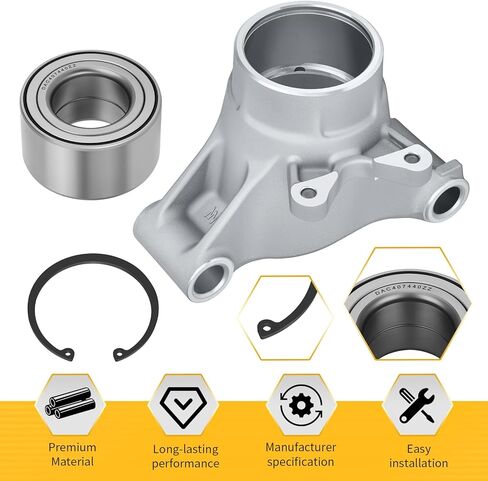 M MATI Right Hand Wheel Carrier with Bearing Kit for Polaris Sportsman 500 700 800 2006-2013 RZR 800 2008-2014 5134985 3514635 3585502 7710440 in Saudi Arabia