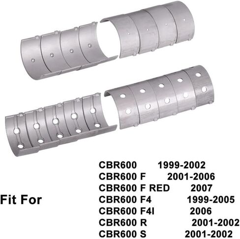 30mm 31.5mm STD 100 Motorcycle Connecting Rod Main Crankshaft Bearing For CBR600 99-02 CBR600F F4 99-05(STD Kits) in Saudi Arabia