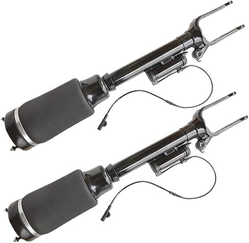 1 Pair Left Right Front Shock Absorber Air Suspension Strut Compatible For Mercedes Benz W164 ML63 AMG 2005-2012 1643206013 1643202213 in Saudi Arabia
