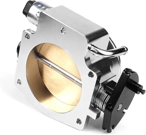 92mm Throttle Valve For Chevrolet Camaro LS1 LS2 LS Series Throttle Body With Sensor(92mm silver) in Saudi Arabia