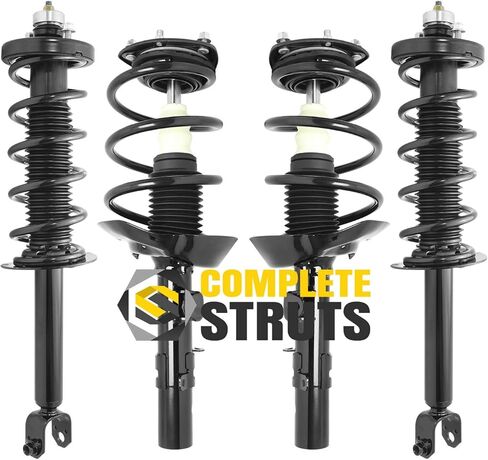 COMPLETESTRUTS - مجموعات الدعامات الأمامية والخلفية الكاملة مع استبدال نوابض لولبية لسيارة Honda Accord 2013-2017 - مجموعة من 4 قطع in Saudi Arabia