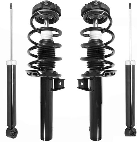 COMPLETESTRUTS - مجموعات دعامة أمامية كاملة مع نوابض لولبية واستبدال ممتص الصدمات الخلفي لسيارة Volkswagen Jetta 2005-2018 - مجموعة من 4 قطع in Saudi Arabia