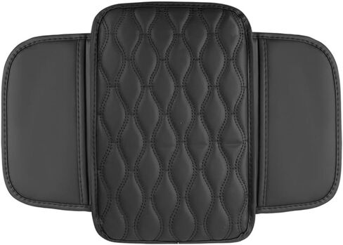 Car Armrest Pad for Changan CS15 CS35 CS55 SUV CS75, Waterproof Center Console Cushion Pad Cover Armrest Storage Box Mat Protection Interior Accessories,A-Black in Saudi Arabia