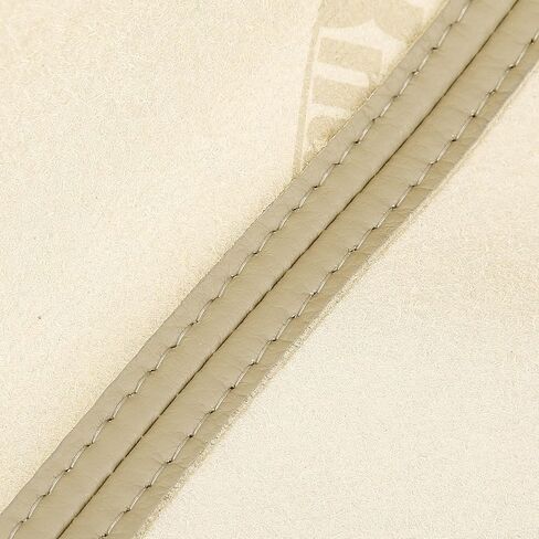 X AUTOHAUX Car Center Console Lid Armrest Seat Box Cover Protector Replacement Microfiber Leather for Nissan Titan 2004-2014 Beige in Saudi Arabia
