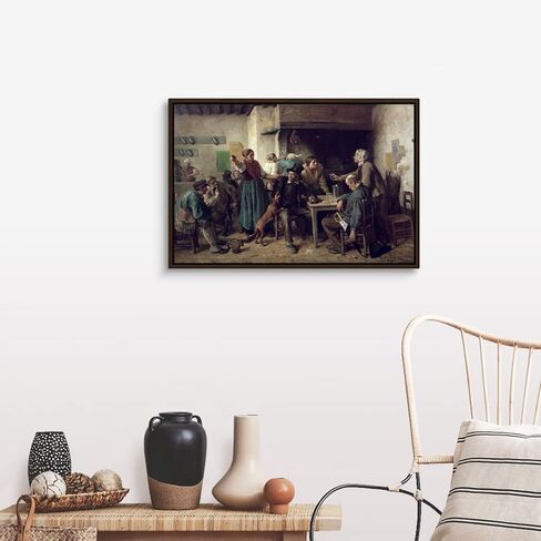Paint by Numbers for Beginner, DIY Acrylic Painting Kits for Adults & Kids,Drawing with Paints and Brushes on Oil Canvas,Decoration Gift, — Wine Shop Monday, by Jules Breton in Saudi Arabia