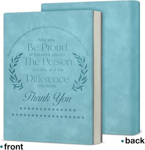 Thank You Gifts for Coworkers Notebook, Appreciation Gifts Retirement Leaving Gifts for Coworkers Colleagues Employee May You Be Proud of the Work You Do Leather Journal in Saudi Arabia