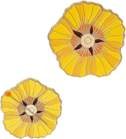 ThFmlva Cross Stitch Needle Minder Floral Magnetic Needle Point Accessories for Stitching Embroidery in Saudi Arabia