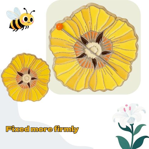 ThFmlva Cross Stitch Needle Minder Floral Magnetic Needle Point Accessories for Stitching Embroidery in Saudi Arabia
