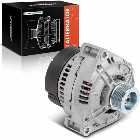 A-Premium Alternator Compatible with Land Rover Discovery 1999-2002 4.0L, 12V 130A 7-Groove Pulley Clockwise in Saudi Arabia