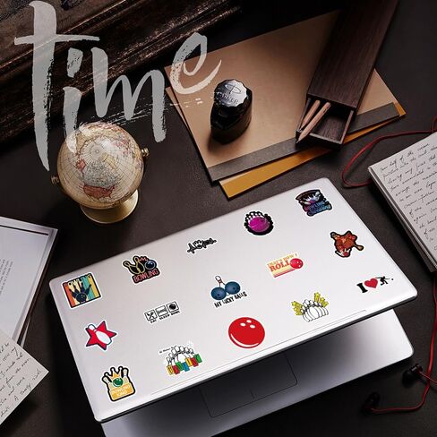 100 Pcs Sports Ball Stickers - Waterproof Removable Vinyl Stickers with Assorted Ball Designs - Suitable for Water Bottles, Laptops, Helmets, and Phone Cases (Basketball Stickers) in Saudi Arabia