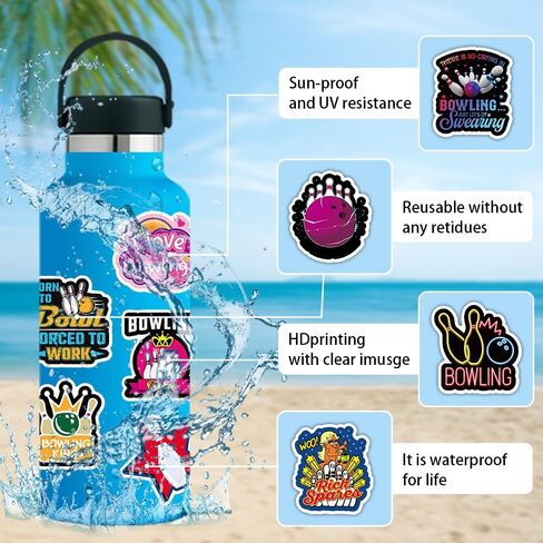 100 Pcs Sports Ball Stickers - Waterproof Removable Vinyl Stickers with Assorted Ball Designs - Suitable for Water Bottles, Laptops, Helmets, and Phone Cases (Basketball Stickers) in Saudi Arabia