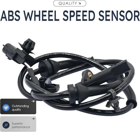 2Pcs Rear Left and Right Abs Wheel Speed Sensor Compatible with Nissan Altima Maxima 47900-3Ta2A; 47900-3Ta0A; 47900-3Ta1A; 479003Ta2A Als2555 from 6/14; 14 15 16 17 18 19 20 21 22 23 in Saudi Arabia