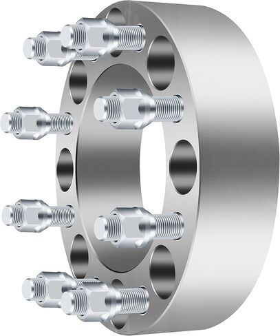ECCPP 4PCS 8x6.5 To 8x6.5 2 inch Wheel Spacers 8 Lug for 1999-2010 for Sierra 2500HD 3500HD in Saudi Arabia