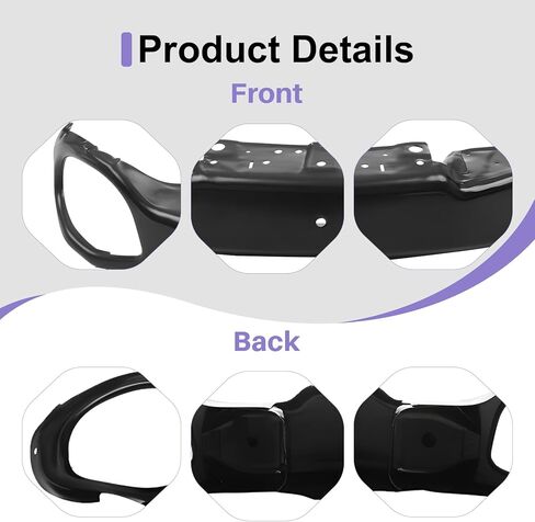 CarPartsDepot Front Bumper Reinforcement Compatible with 2002-2009 CHEVROLET Trailblazer & 2005-2009 GMC Envoy/Isuzu Ascender/Oldsmobile GM1006413 15150538 in Saudi Arabia