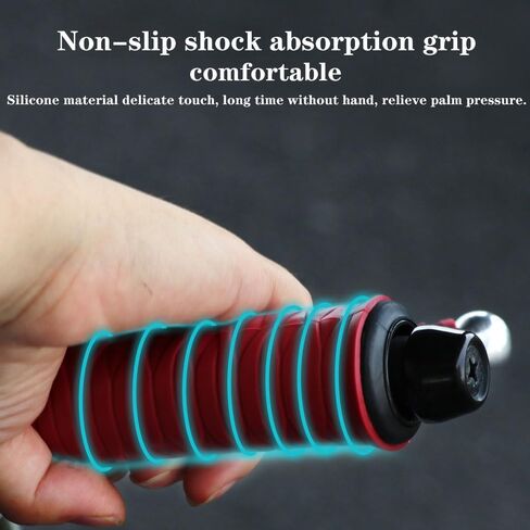 Universal Non-Slip Silicone Handlebar & Brake Lever Grip Covers, Ergonomic Wrap-Around Motorcycle Grips for Dirt Bike, E-Bike, Scooter, Mountain Bike in Saudi Arabia