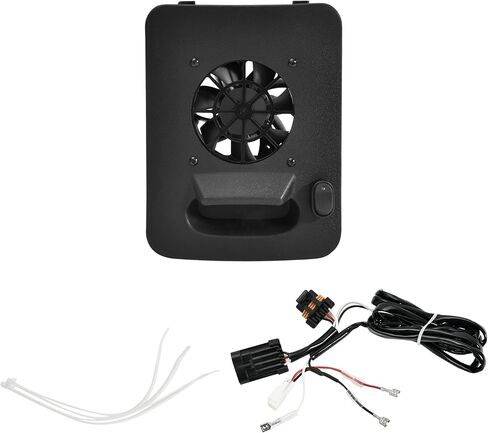 SAUTVS Engine Access Panel with Cooling Fan Assembly for 2014-2023 Polaris RZR XP 1000/ Turbo/RZR 900/Trail S 900 1000/2017 Ranger XP 1000 Accessories, Replace #5454122#5452376-070#5439787-070 in Saudi Arabia