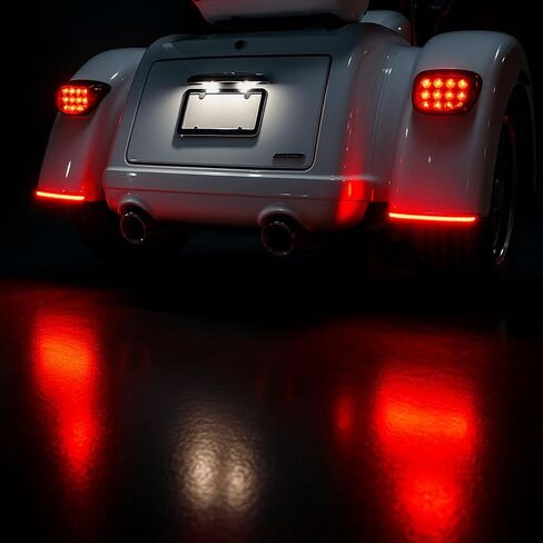 Eagle Lights LED Fender Brake Light for 2009–2025 Harley-Davidson® Tri-Glide Models (Red) in Saudi Arabia