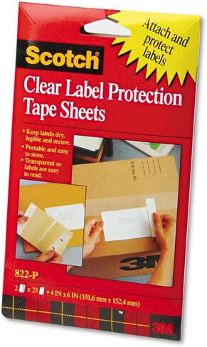 MMM822P - ScotchPad Label Protection Tape Sheets in Saudi Arabia