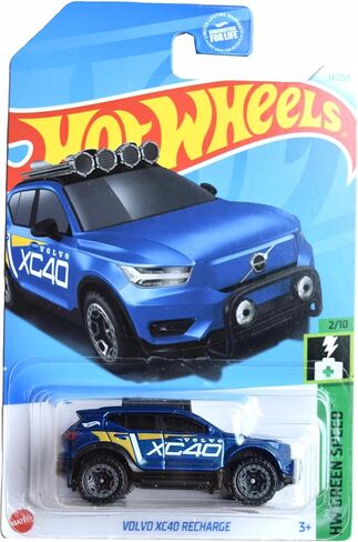 هوت ويلز فولفو XC40 Recharge، HW Green Speed ​​2/10 [أزرق] 14/250 in Saudi Arabia