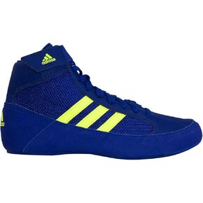 adidas Men's HVC Wrestling Shoes, Black/Charcoal/Metallic Gold, 15 in Kuwait